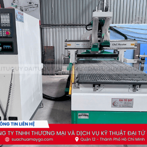 MÁY CNC ROUTER 1 ĐẦU CẮT 1 ĐẦU KHOAN THAY DAO TỰ ĐỘNG EA-1325 CŨ