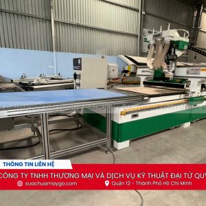 Máy cnc PMSK EA48-1325 2 đầu cắt 1 đầu khoan đã qua sử dụng