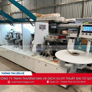 Máy dán cạnh tự động 6cn EXCITECH RV-486 đã qua sử dụng