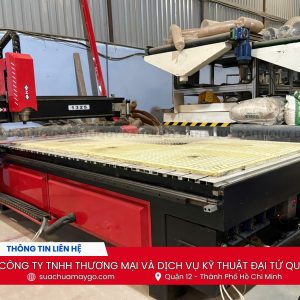Máy cnc 1 đầu 1325 có lô tì đã qua sử dụng