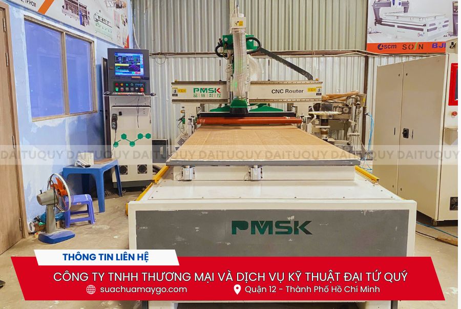MÁY CNC 1 ĐẦU THAY DAO TỰ ĐỘNG PMSK ĐÃ QUA SỬ DỤNG