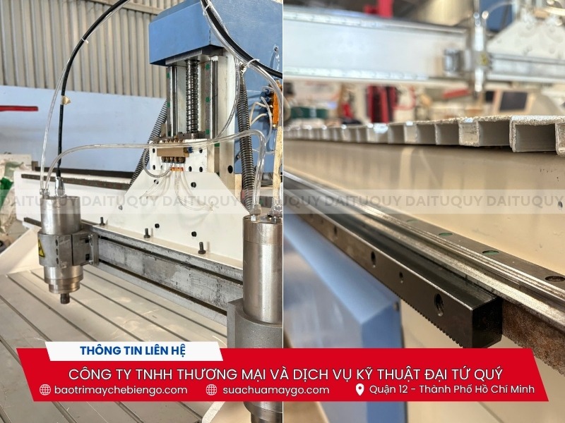 Máy cnc 2 đầu X-JECUT-1325 đã qua sử dụng