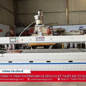 Máy khoan cấy chốt bôi keo tự động CKZ-350