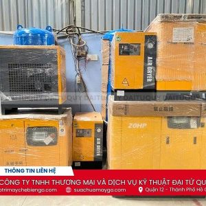 Máy nén khí trục vít công suất 7.5kW – 15kW