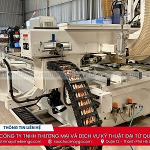 Máy cnc nesting tự động nạp và tháo phôi Nanxing NCG2812LE đã qua sử dụng