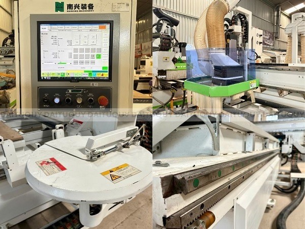 Máy cnc nesting tự động nạp và tháo phôi Nanxing NCG2812LE đã qua sử dụng