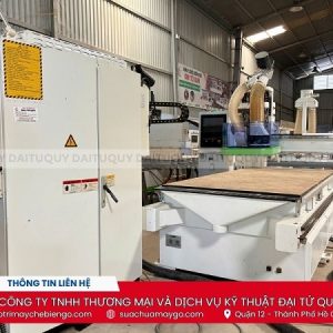 Máy cnc nesting tự động nạp và tháo phôi Nanxing NCG2812LE đã qua sử dụng