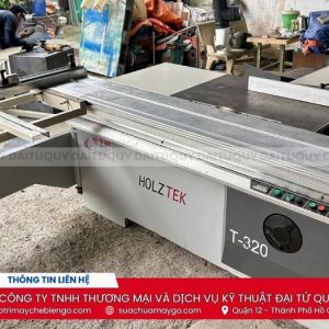 Máy cưa bàn trượt 2 lưỡi T-320 đã qua sử dụng