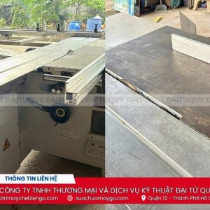 Máy cưa bàn trượt 2 lưỡi T-320 đã qua sử dụng