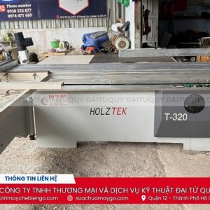 Máy cưa bàn trượt 2 lưỡi T-320 đã qua sử dụng