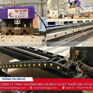 Máy đục gỗ cnc 4 đầu 2518 đã qua sử dụng