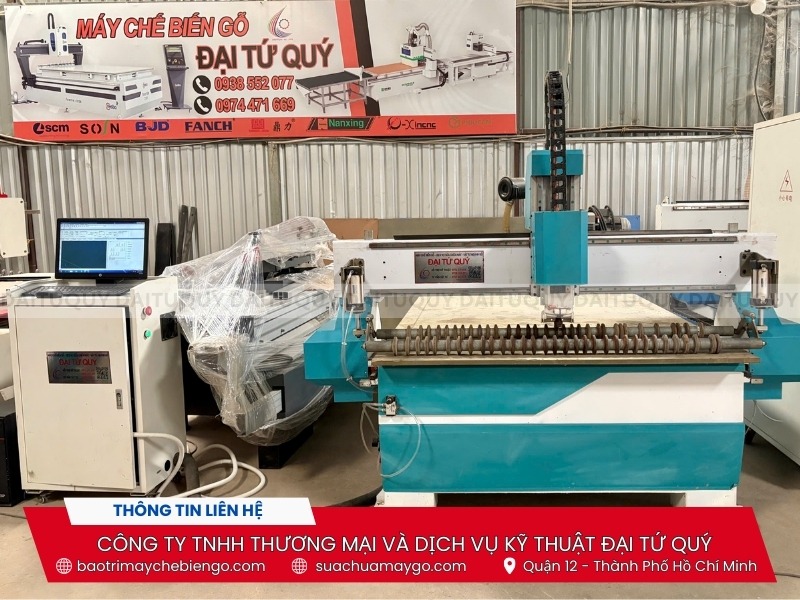Máy cnc router 1325 điện 220V đã qua sử dụng