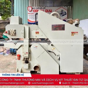 Máy bào 2 mặt dao xoắn 6 tấc đã qua sử dụng